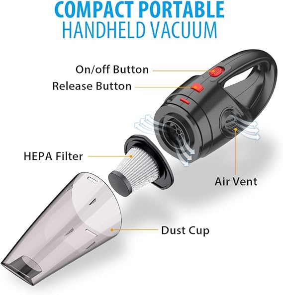 Smart Portable Vacuum Cleaner