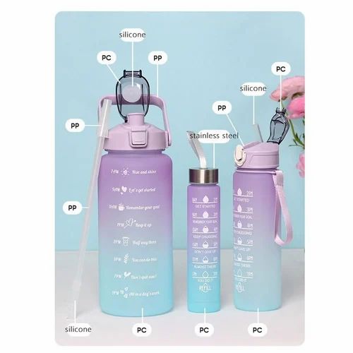 Sports Water Bottles 3 Pcs