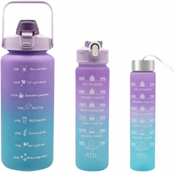 Sports Water Bottles 3 Pcs