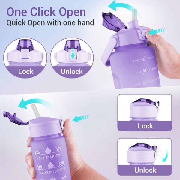 Sports Water Bottles 3 Pcs
