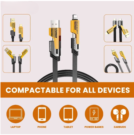 4 In 1 Data Cable