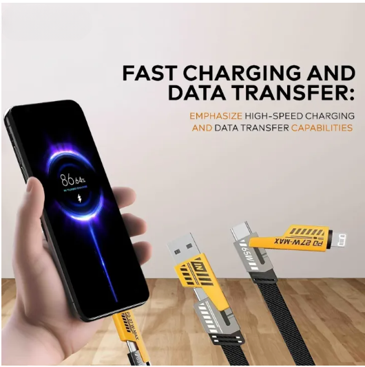 4 In 1 Data Cable