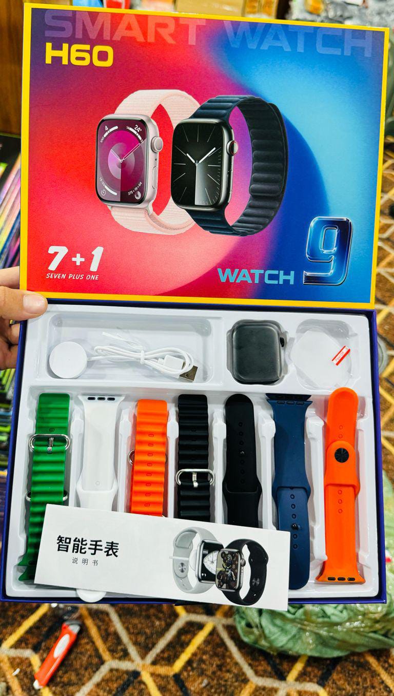 7 in 1 H60 Smart Watch Series 9