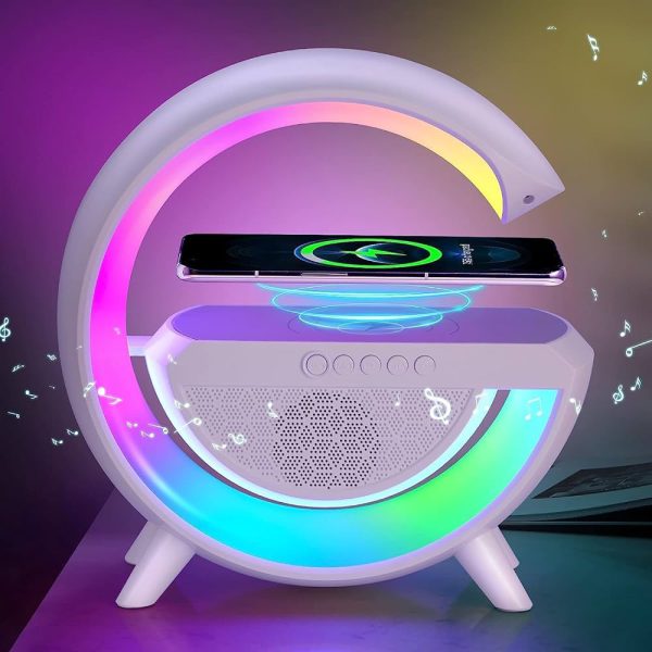 Digital Led Wireless Charger Speaker