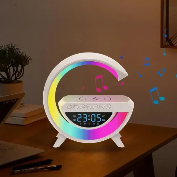 Digital Led Wireless Charger Speaker